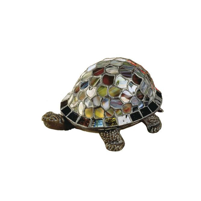 Dale Tiffany 7908/816A Blue Turtle Accent Lamp